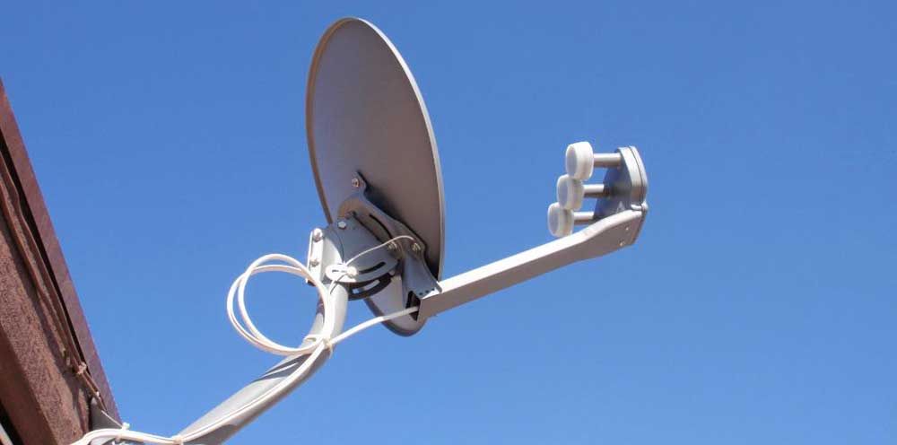 Antenne TV satellitari a Roma